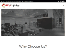 Tablet Screenshot of ebizinfosys.com